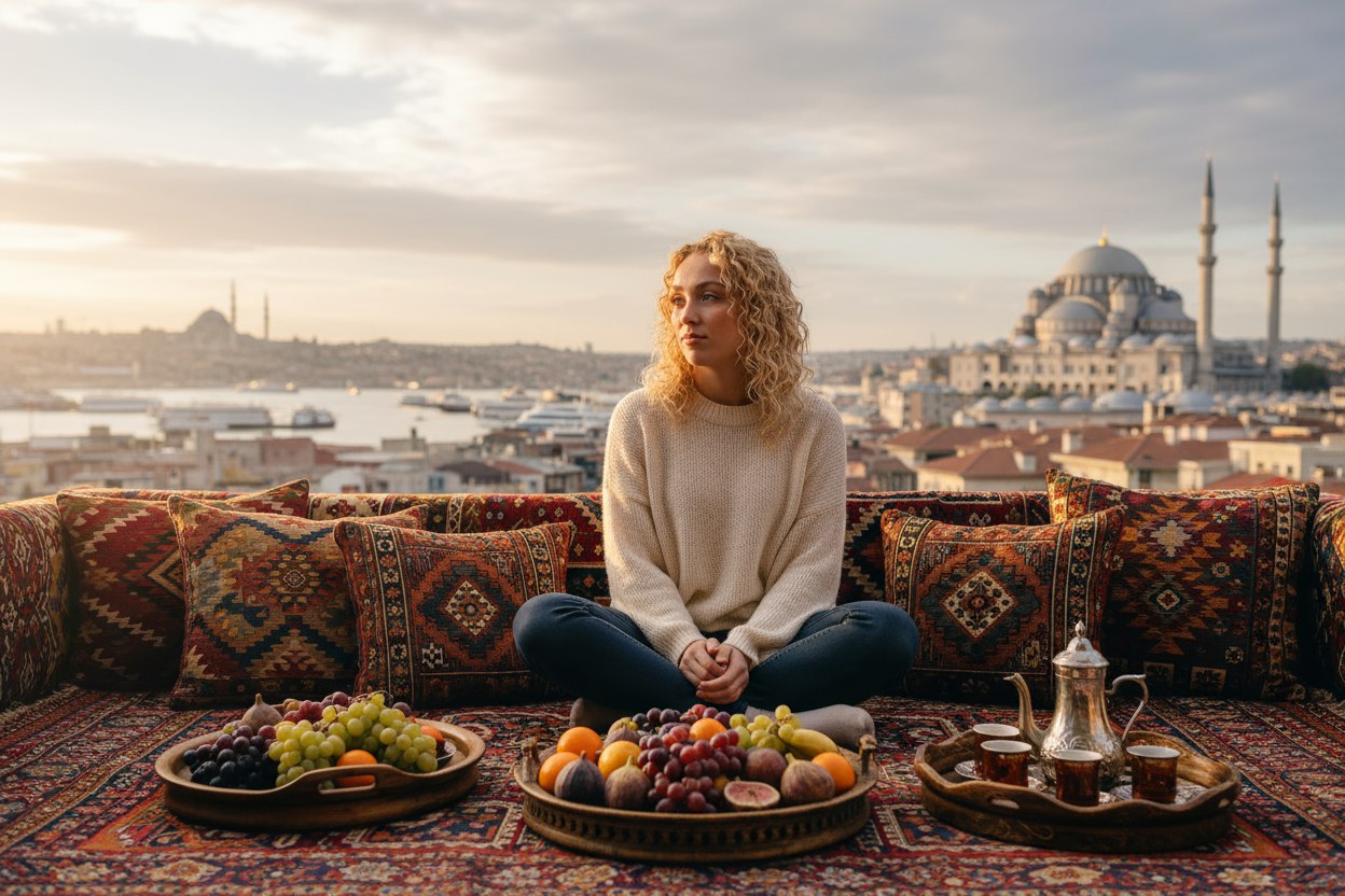 Этно-портрет на ковре